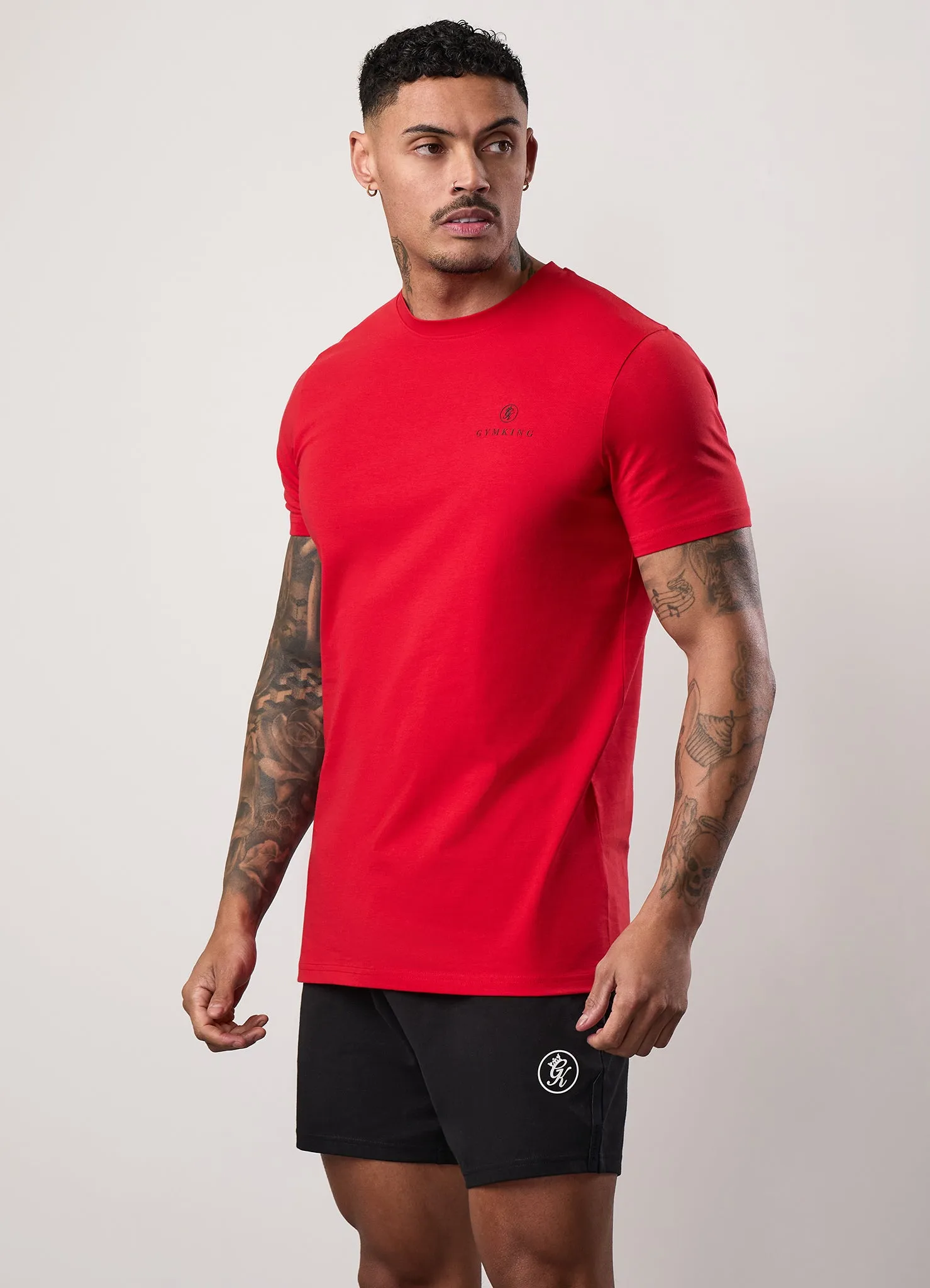 Gym King Pro Graphic Tee - Crimson Red sold by The Gym King product image thumbnail 3