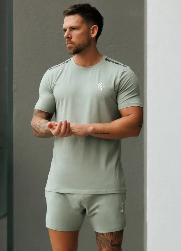 Gym King Taped Jersey Tee - Frosted Sage sold by The Gym King
