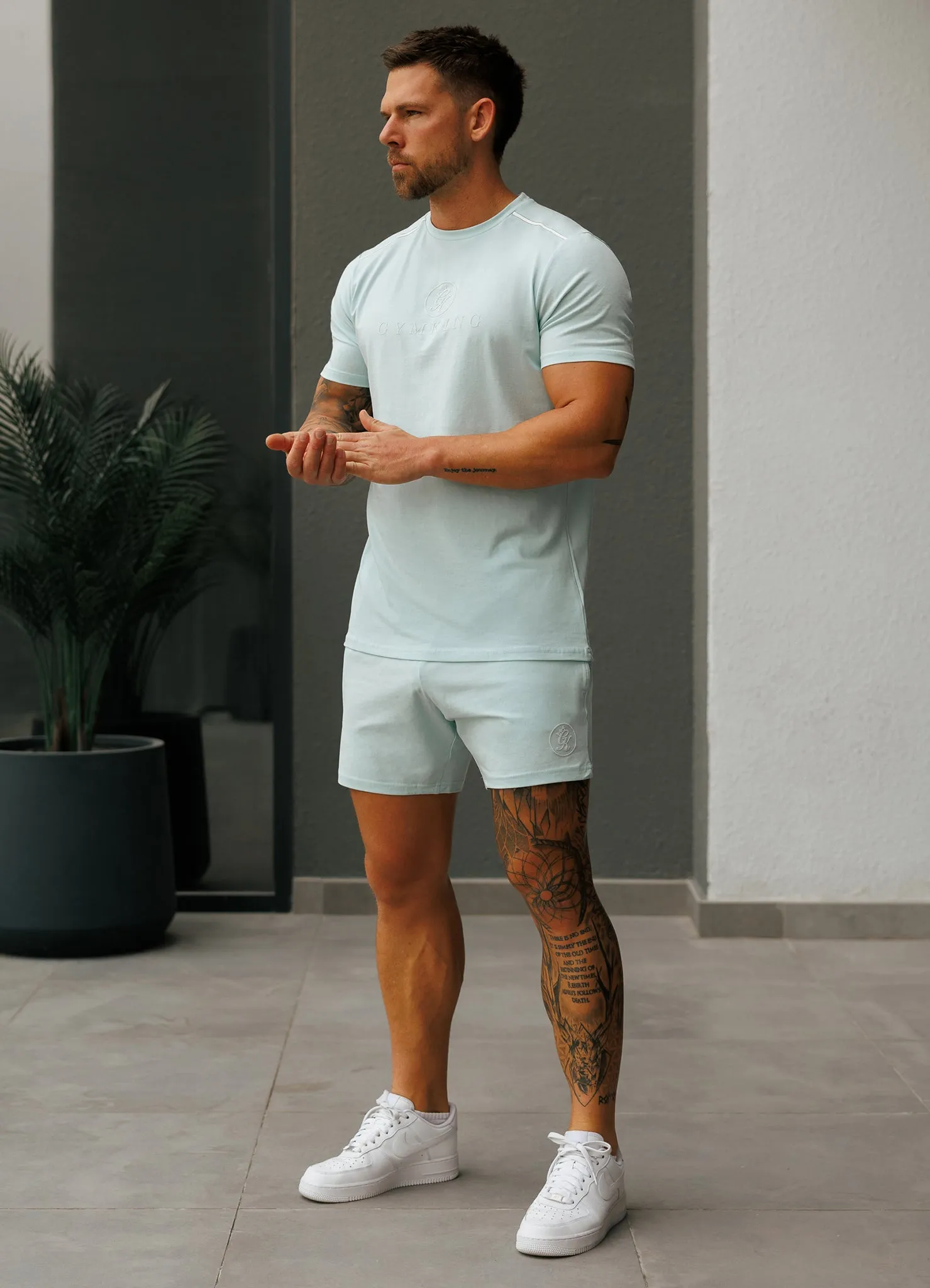 Gym King Pro V2 Jersey 6" Short - Iced Mint sold by The Gym King product image thumbnail 3