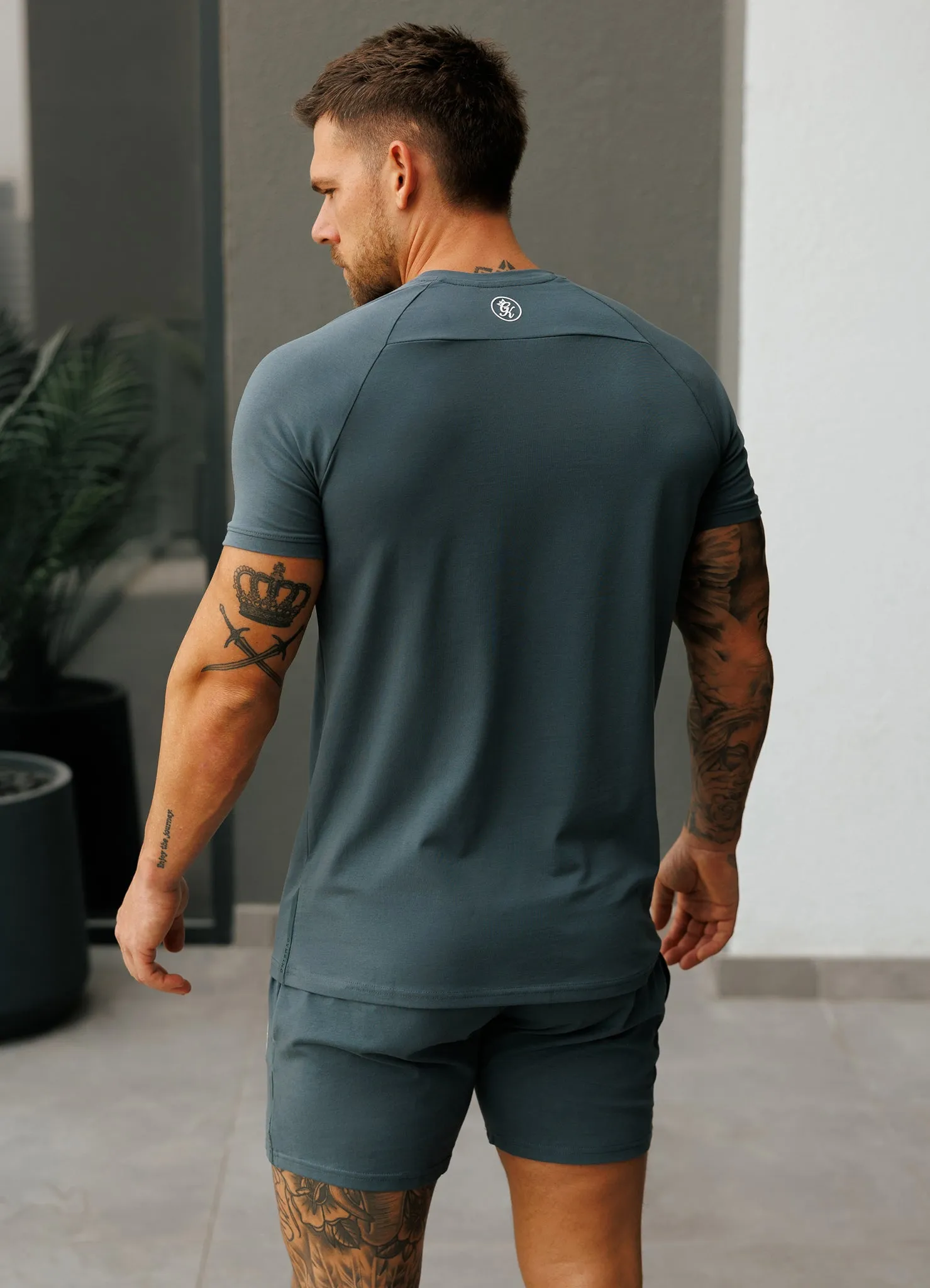 Gym King Pro Jersey Tee - Slate Grey sold by The Gym King product image thumbnail 4