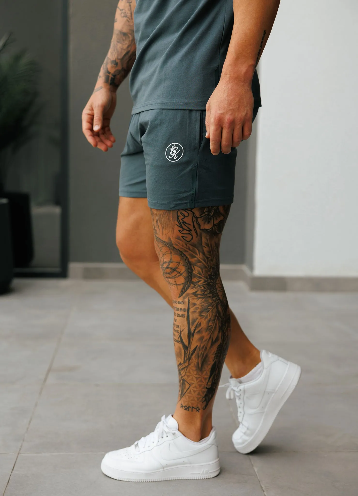 Gym King Pro Jersey Short - Slate Grey sold by The Gym King product image thumbnail 3