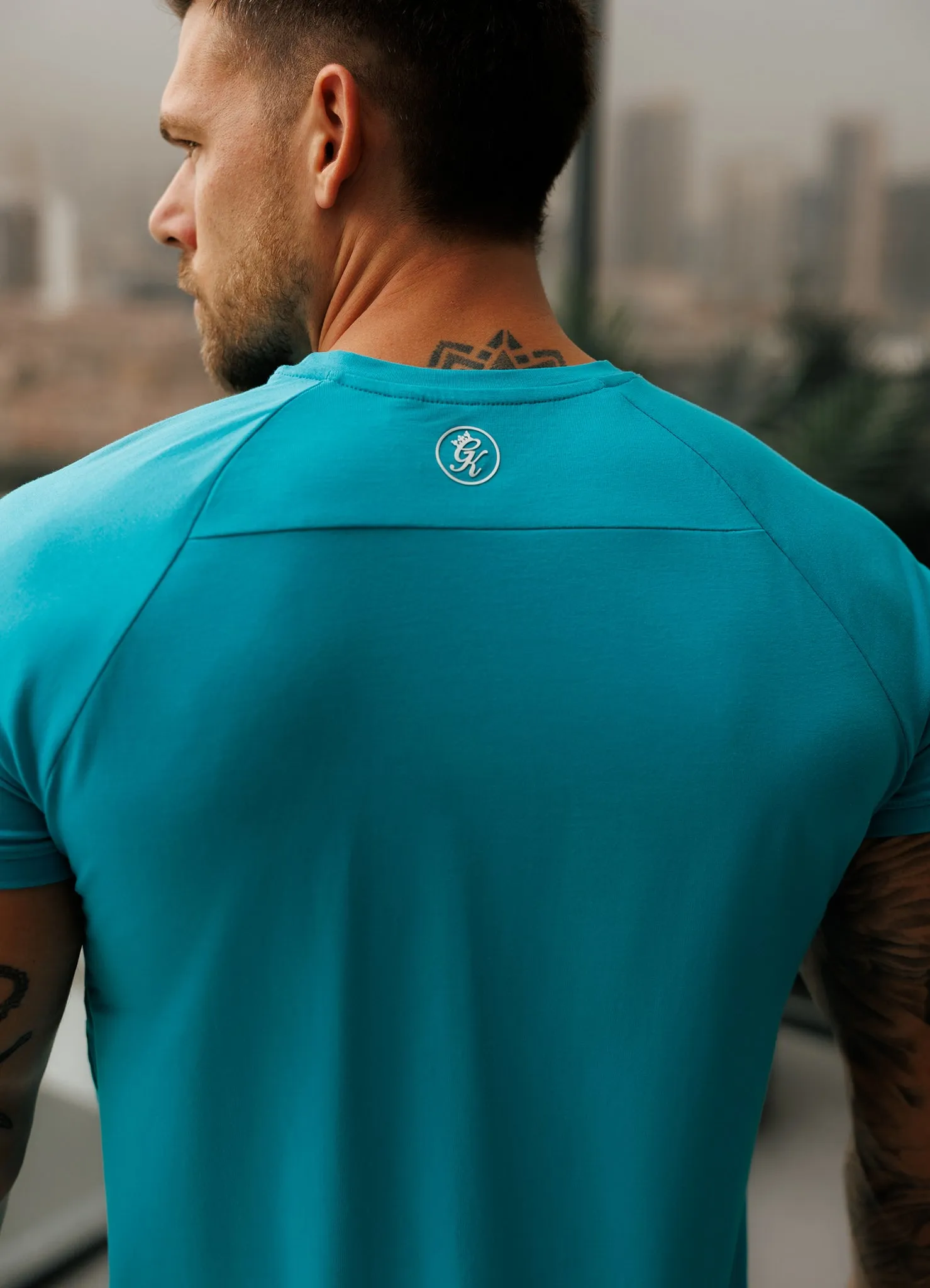 Gym King Pro Jersey Tee - Marine Teal sold by The Gym King product image thumbnail 4