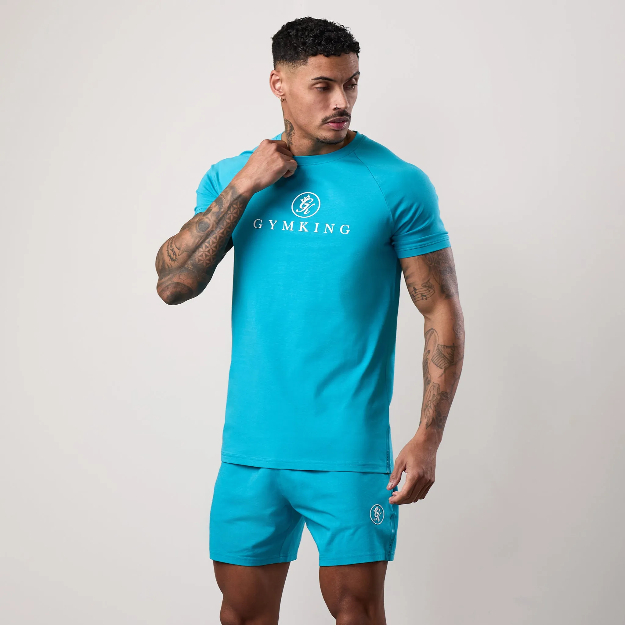 Gym King Pro Jersey Tee - Marine Teal sold by The Gym King product image thumbnail 2
