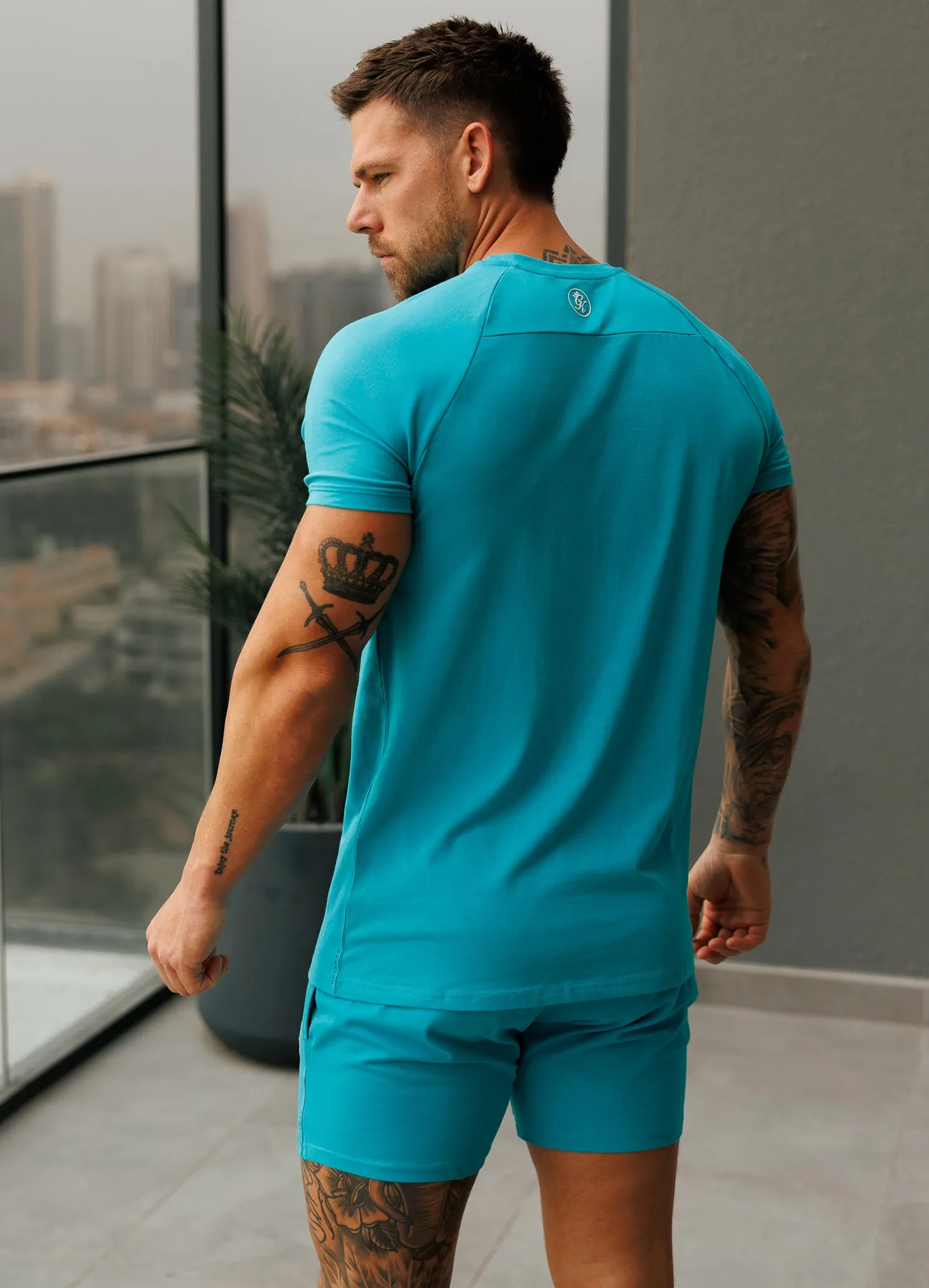 Gym King Pro Jersey Tee - Marine Teal sold by The Gym King product image thumbnail 3