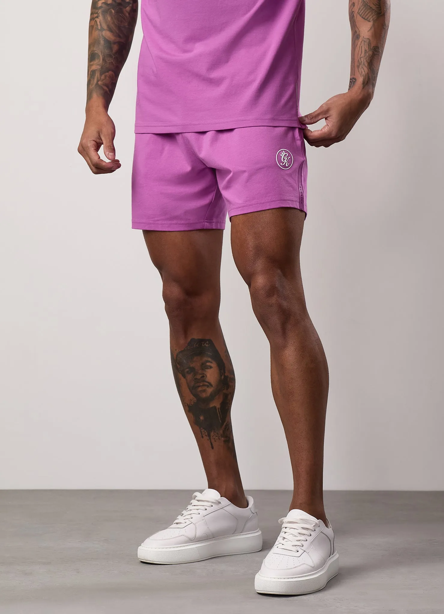 Gym King Pro Jersey Short - Magenta Purple sold by The Gym King product image thumbnail 5