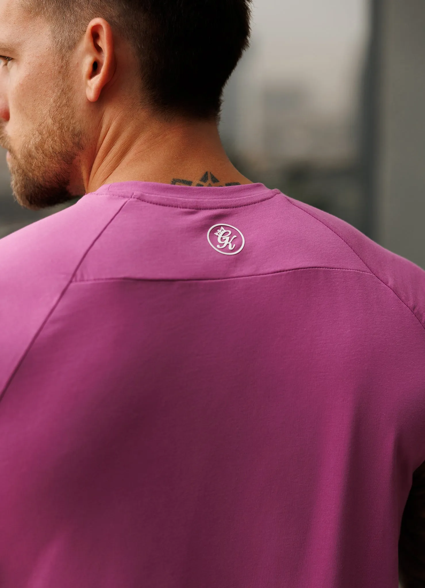 Gym King Pro Jersey Tee - Magenta Purple sold by The Gym King product image thumbnail 4