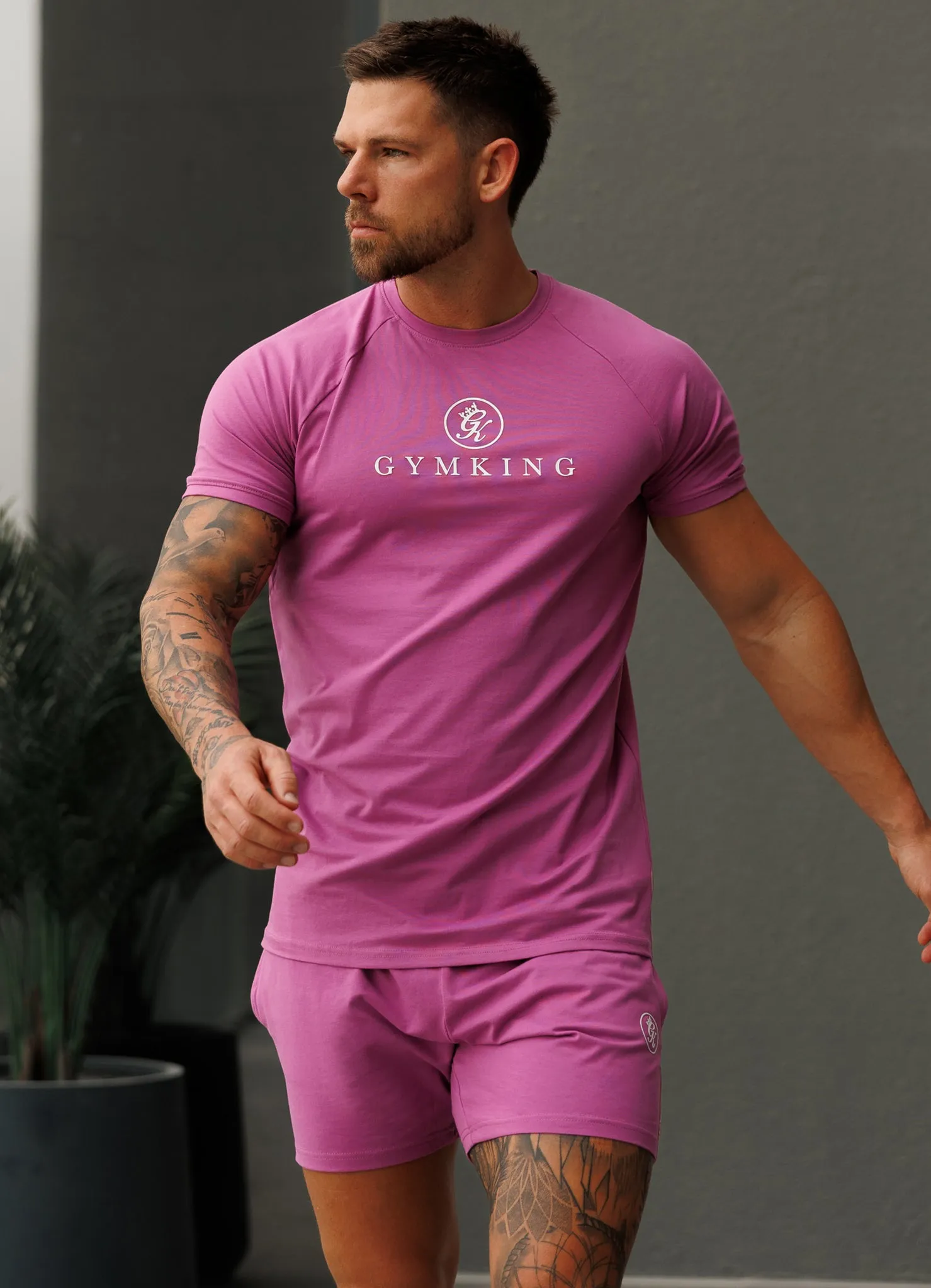 Gym King Pro Jersey Tee - Magenta Purple sold by The Gym King