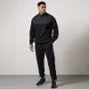 Gym King Fusion 1/4 Zip Tracksuit - Black sold by The Gym King