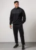 Gym King Fusion 1/4 Zip Tracksuit - Black sold by The Gym King