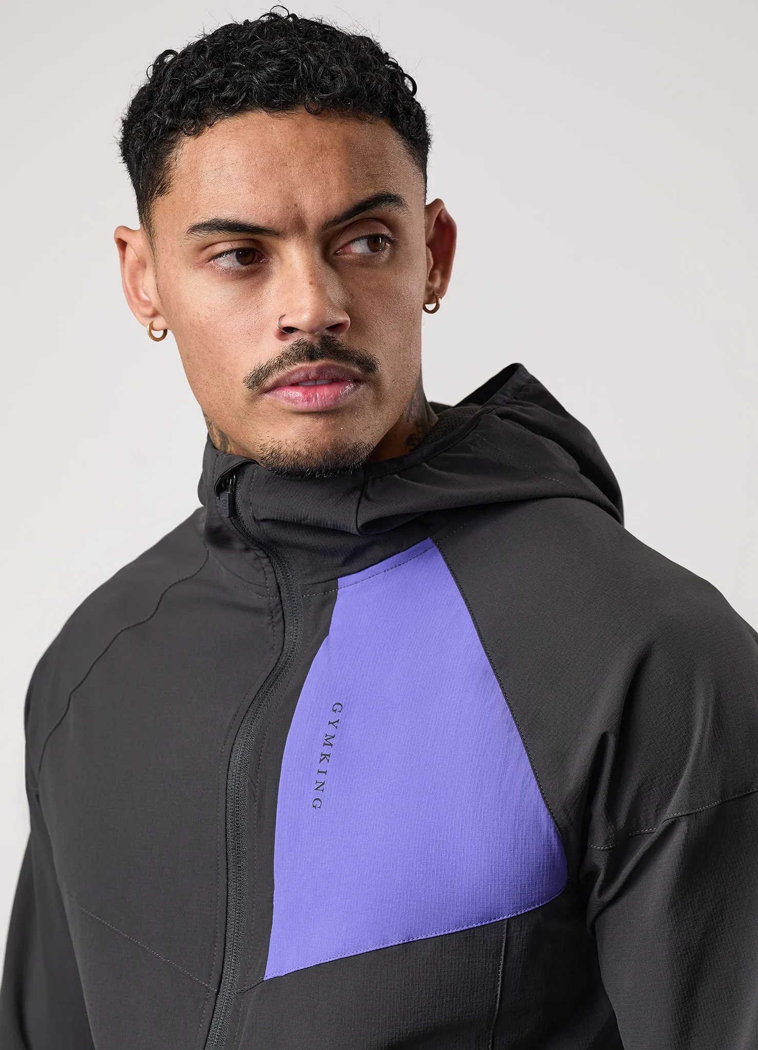 Gym King Fusion Tracksuit - Dark Pewter sold by The Gym King product image thumbnail 4
