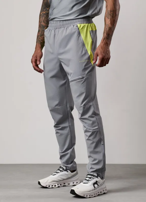 Gym King Fusion Tracksuit Bottom - Silver Grey sold by The Gym King