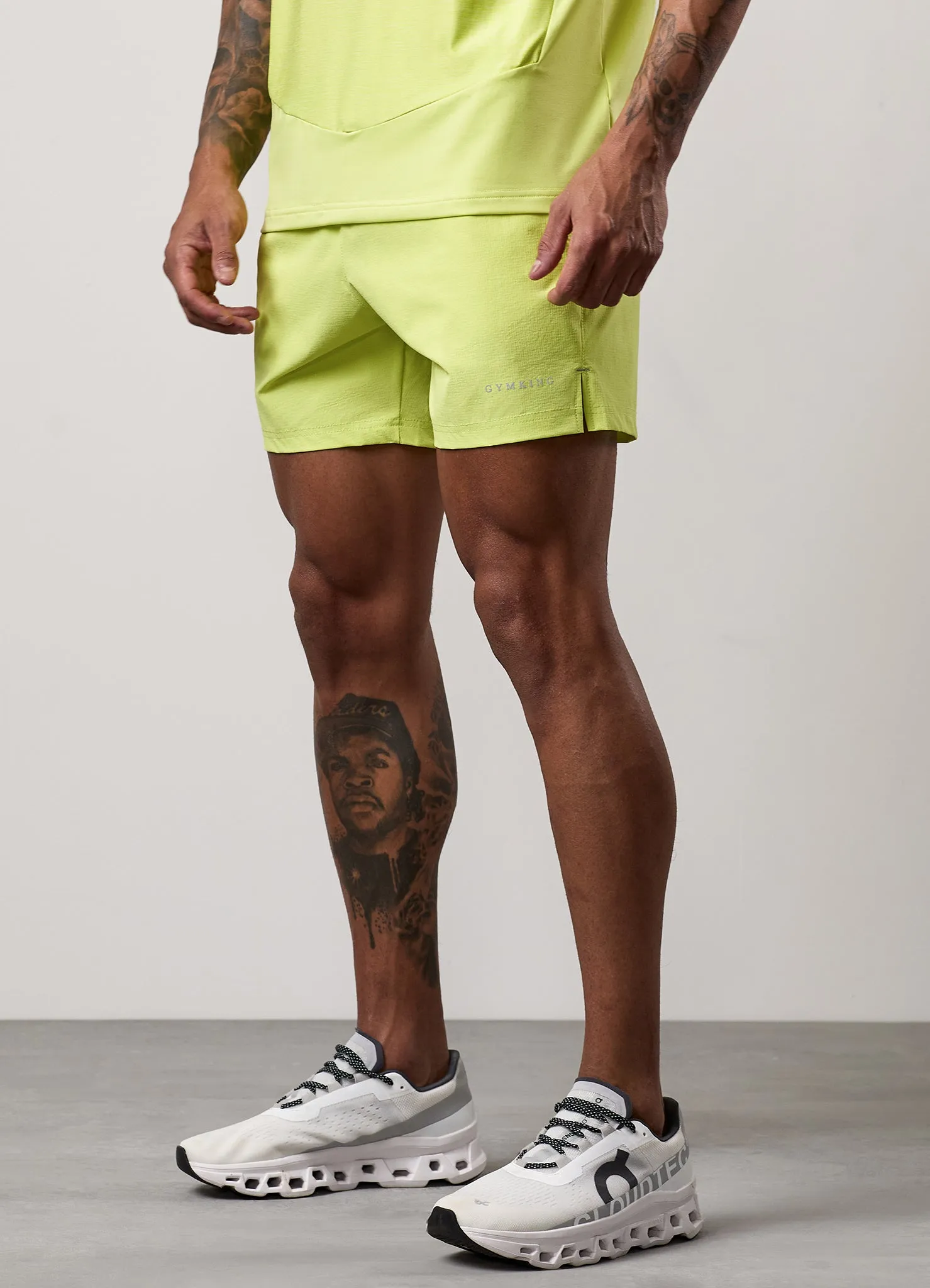 Gym King Fusion Hybrid 5" Short - Sherbet Lime sold by The Gym King product image thumbnail 3
