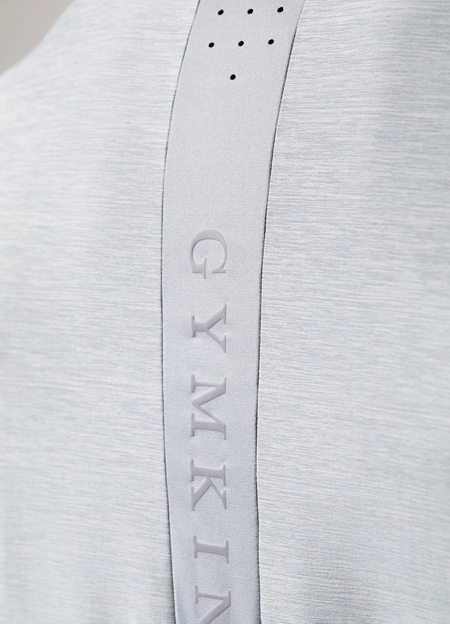 Gym King Fusion Hybrid Tee - Silver Grey sold by The Gym King product image thumbnail 5