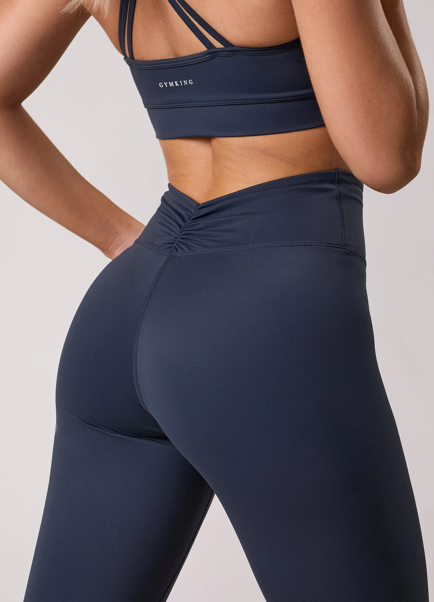 Gym King 365 Scrunch Legging - Midnight Blue sold by The Gym King product image thumbnail 5