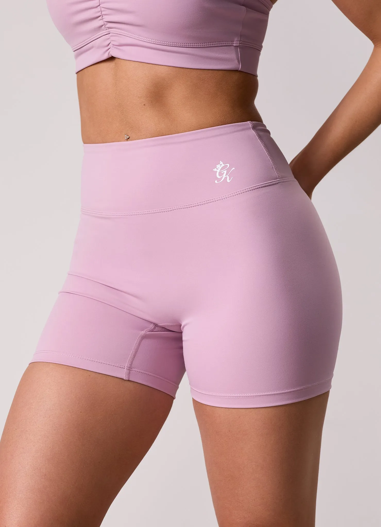 Gym King 365 Scrunch Short - Dusky Mauve sold by The Gym King product image thumbnail 4