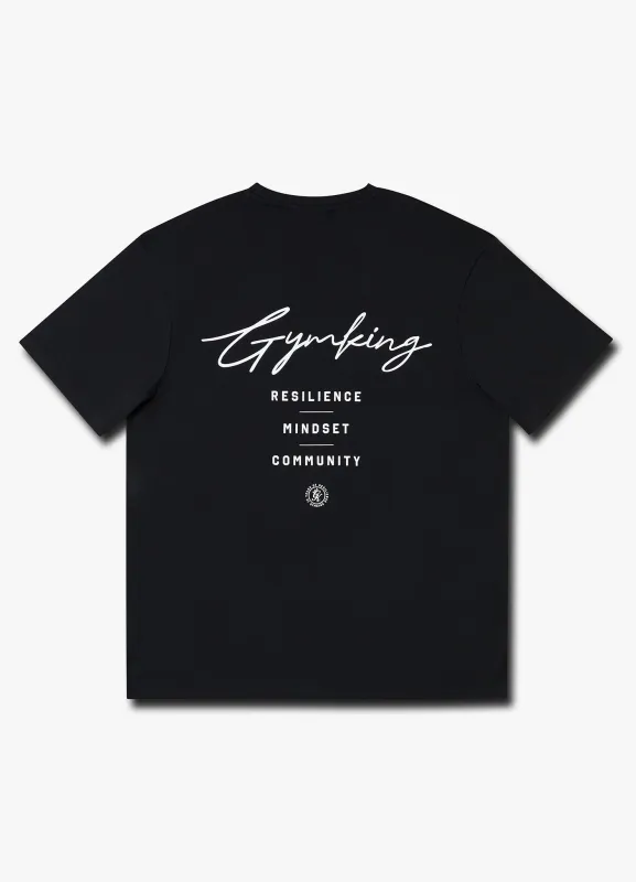 Gym King 10 Year Anniversary Tee - Black sold by The Gym King