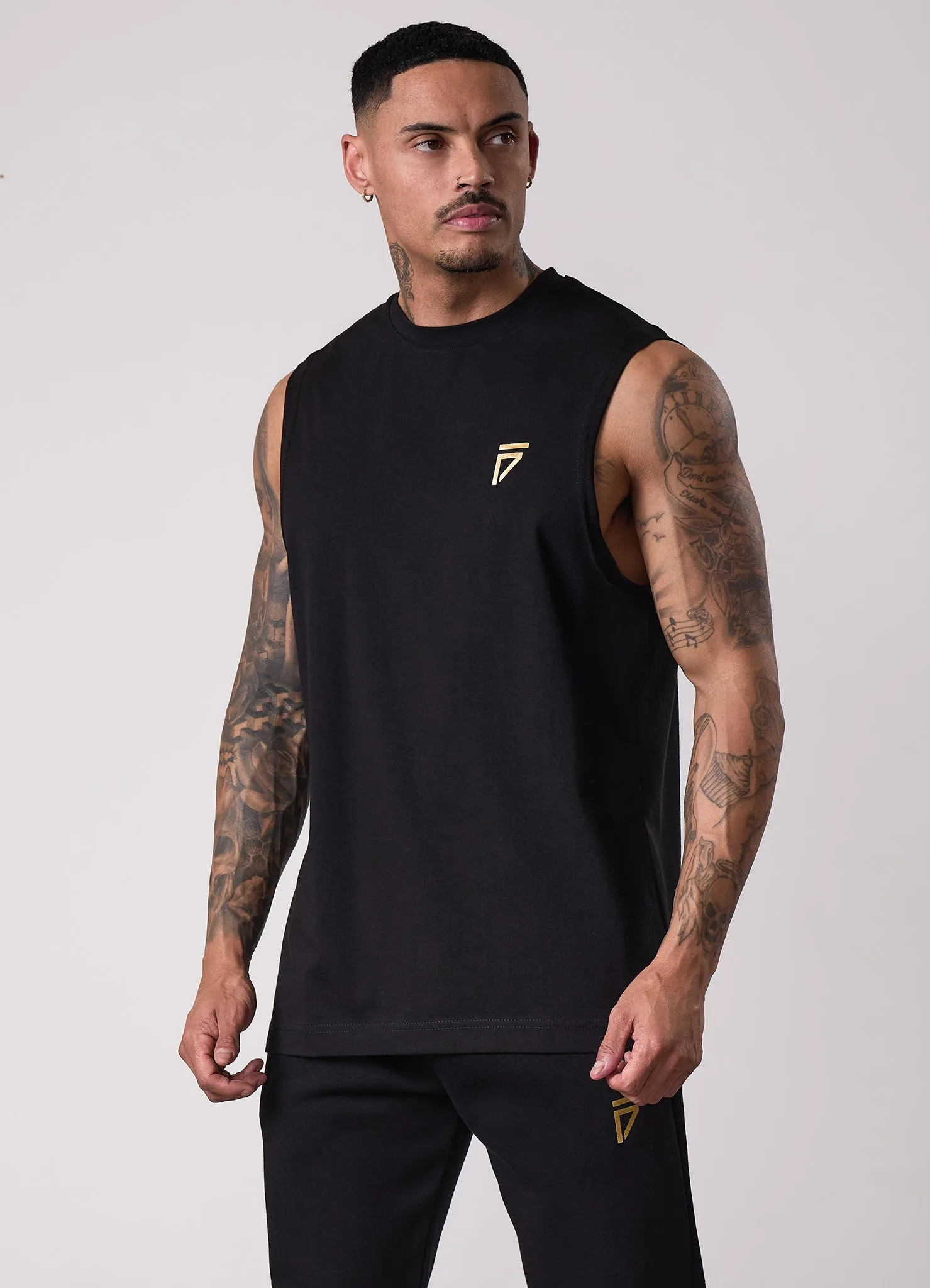 Gym King Fight Division Tank - Black sold by The Gym King product image thumbnail 3