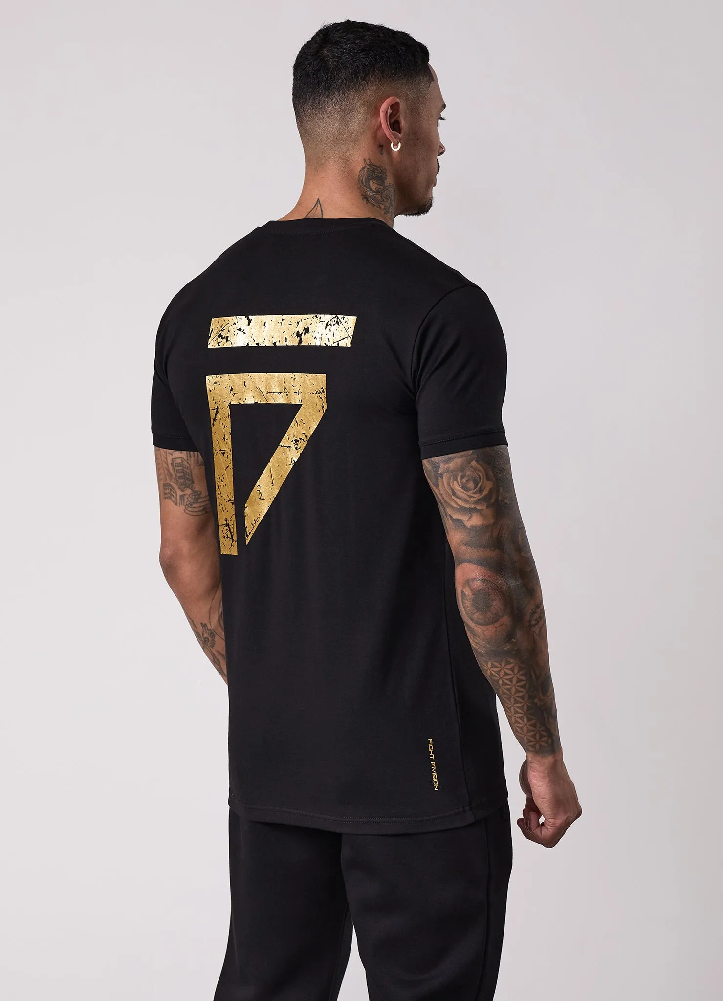 Gym King Fight Division Tee - Black sold by The Gym King