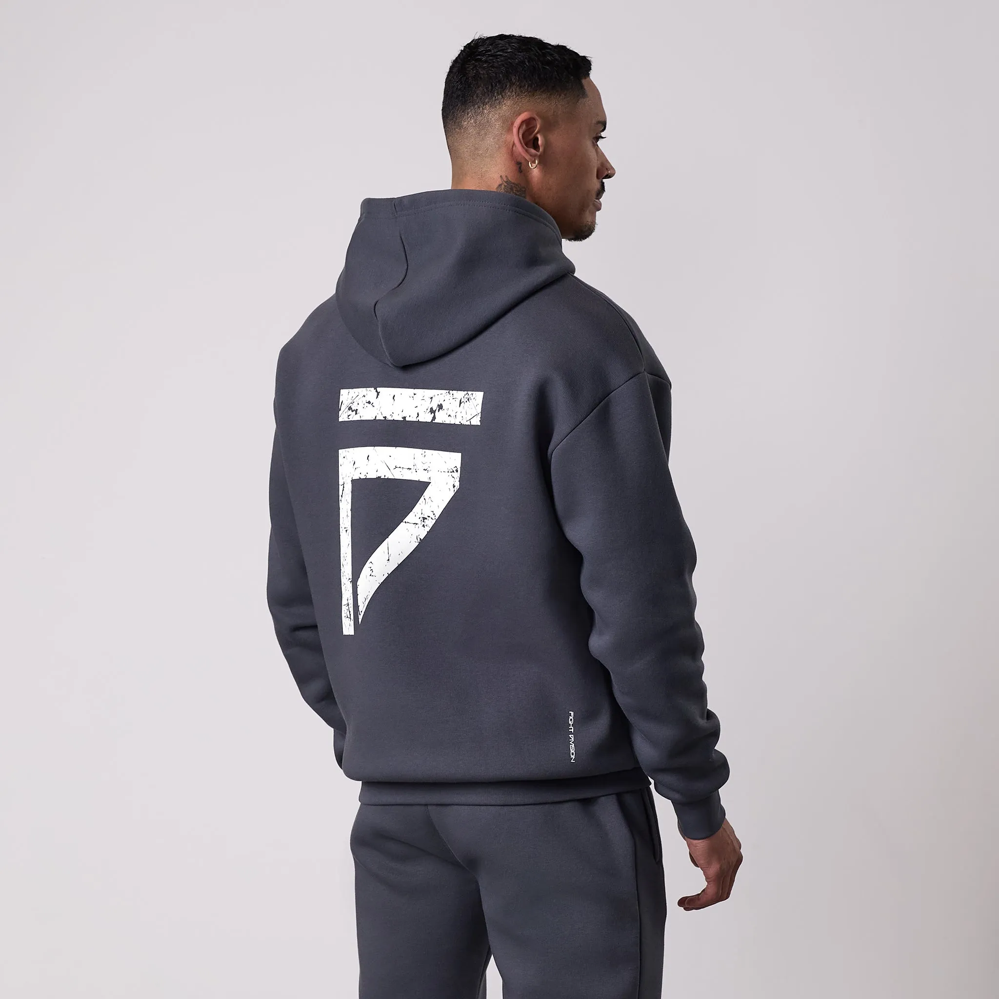 Gym King Fight Division Hood - Graphite sold by The Gym King product image thumbnail 2