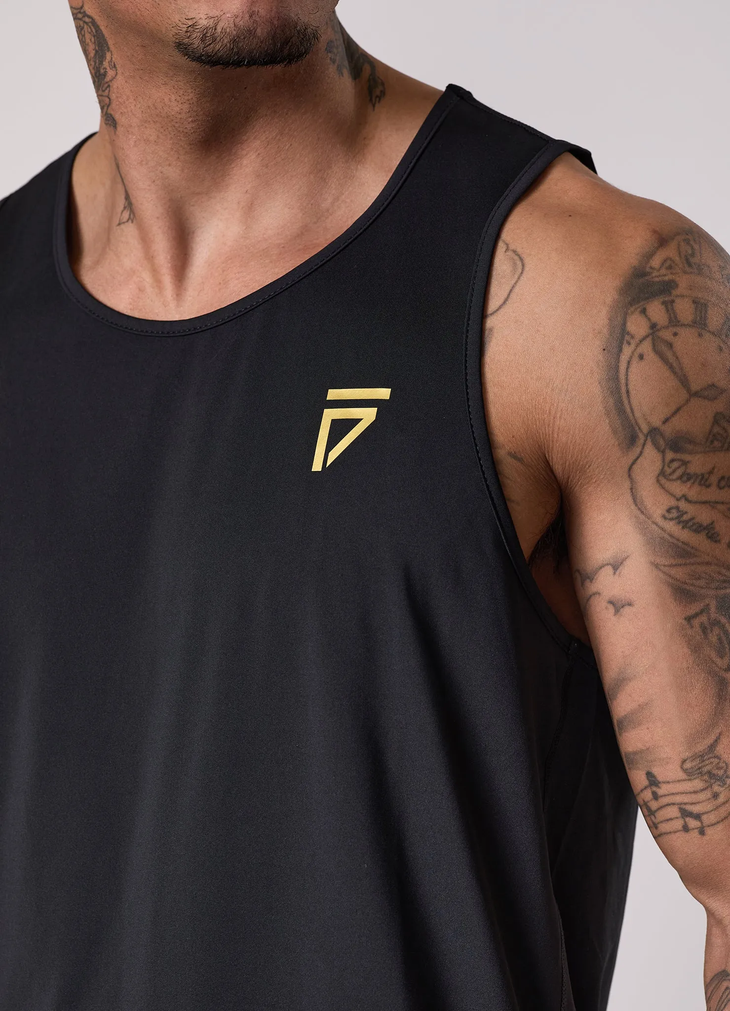 Gym King Fight Division Training Vest - Black/Gold sold by The Gym King product image thumbnail 5
