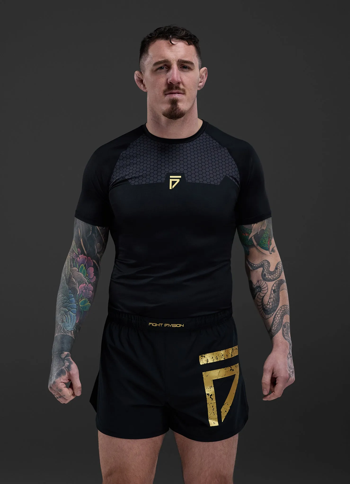 Gym King Fight Division Combat 5" Short - Black sold by The Gym King product image thumbnail 4