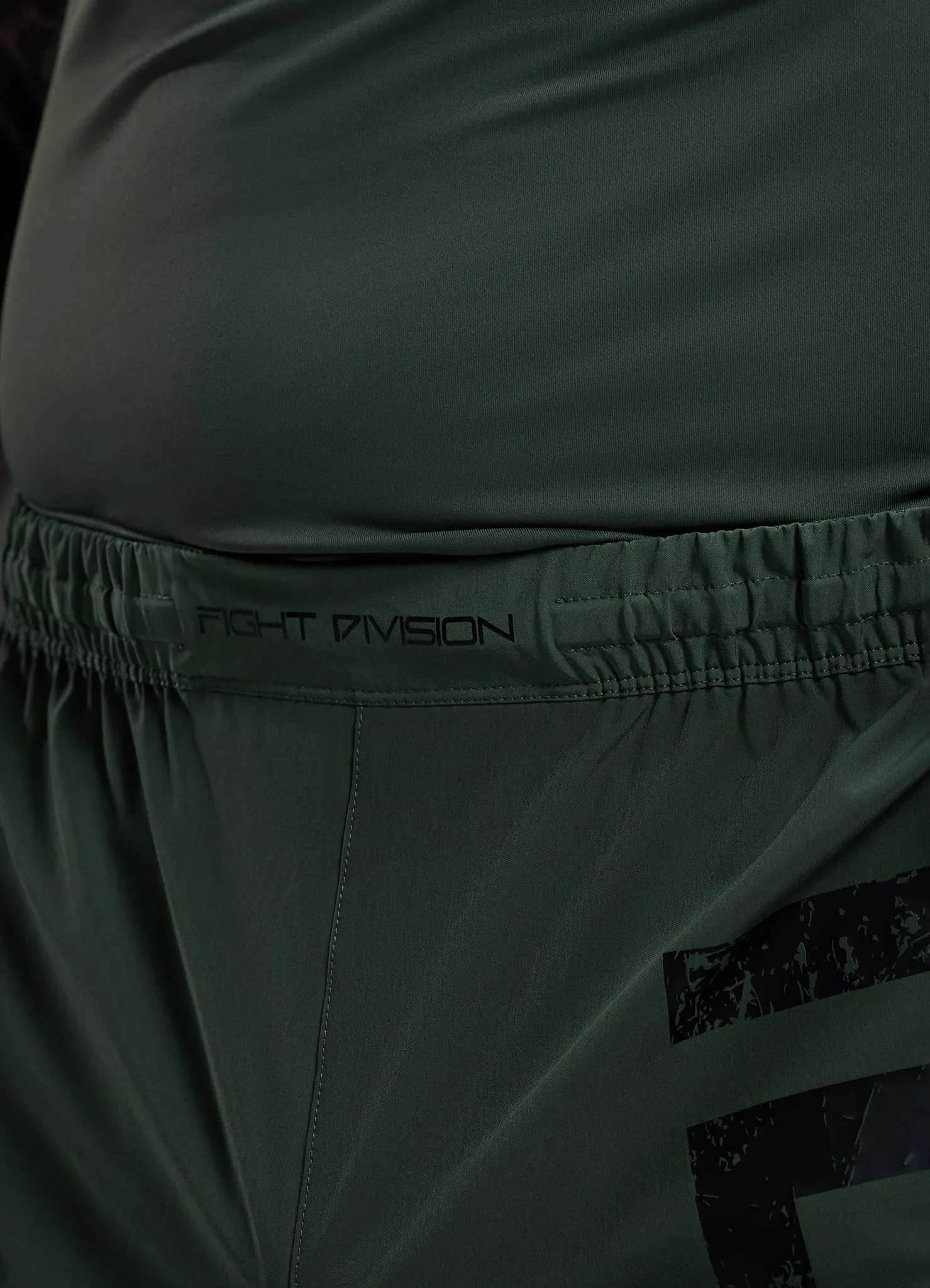 Gym King Fight Division Combat 5" Short - Deep Olive sold by The Gym King product image thumbnail 5