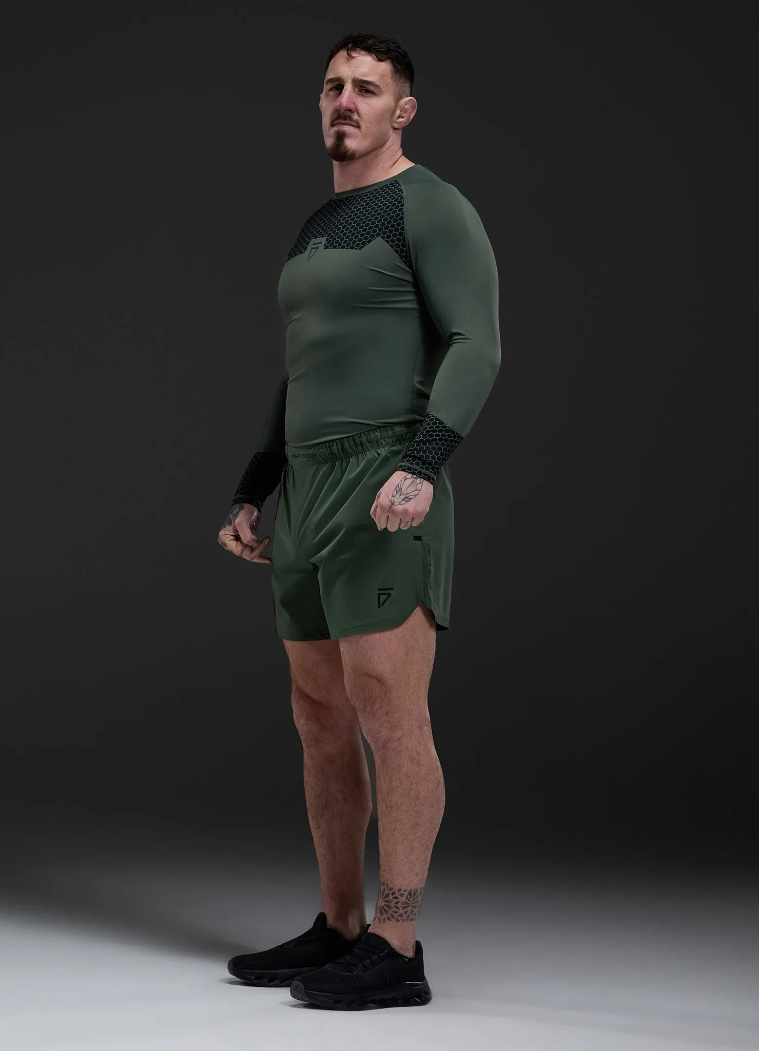 Gym King Fight Division Combat 7" Short - Deep Olive sold by The Gym King product image thumbnail 4