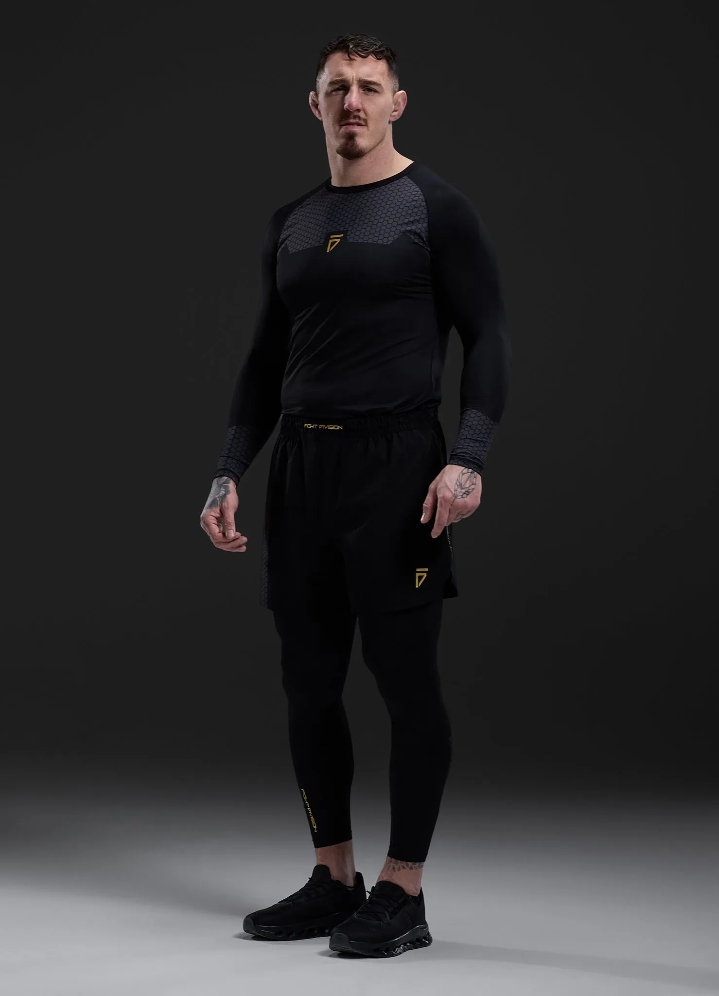 Gym King Fight Division Combat 7" Short - Black sold by The Gym King product image thumbnail 4