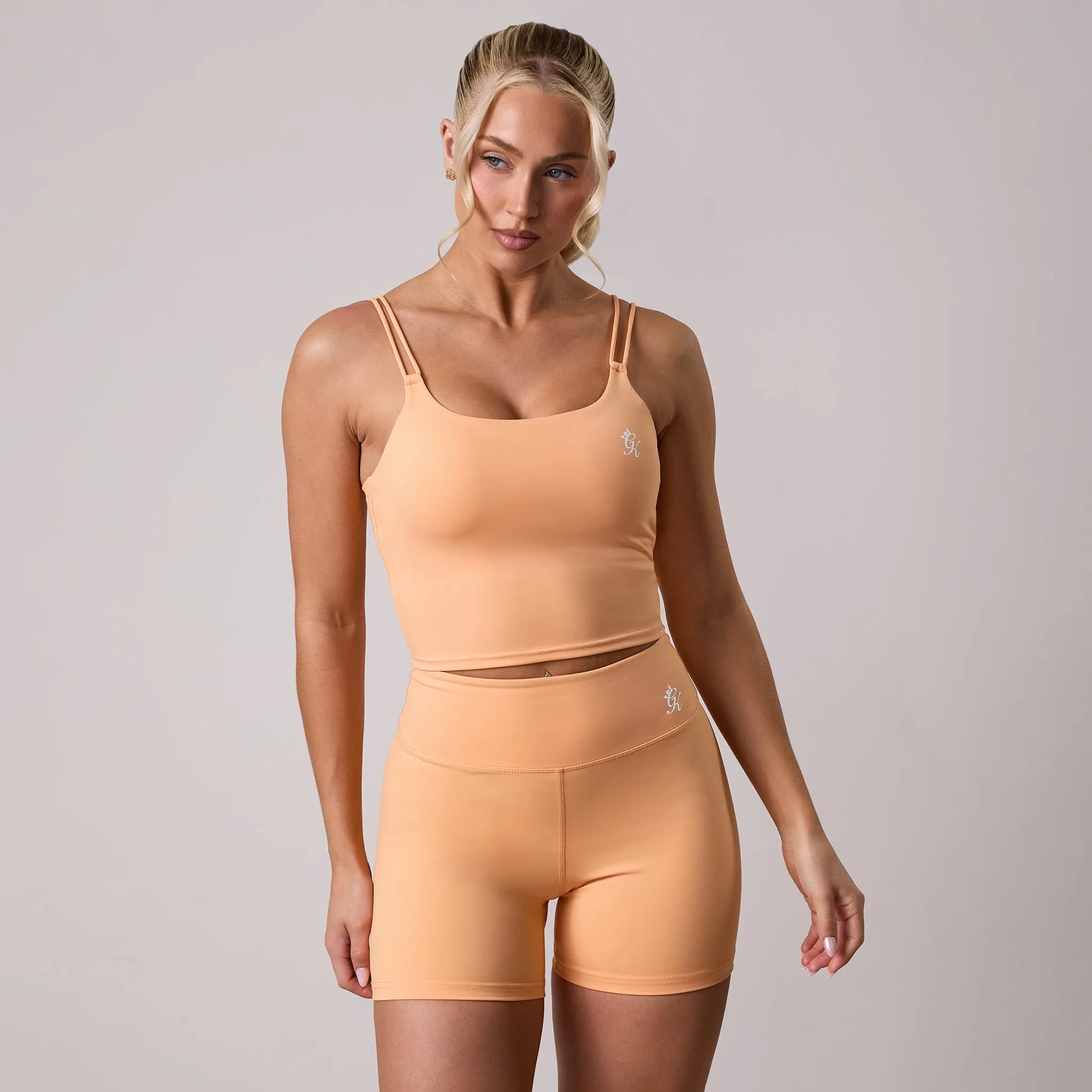 Gym King 365 Long Line Tank - Apricot sold by The Gym King product image thumbnail 2