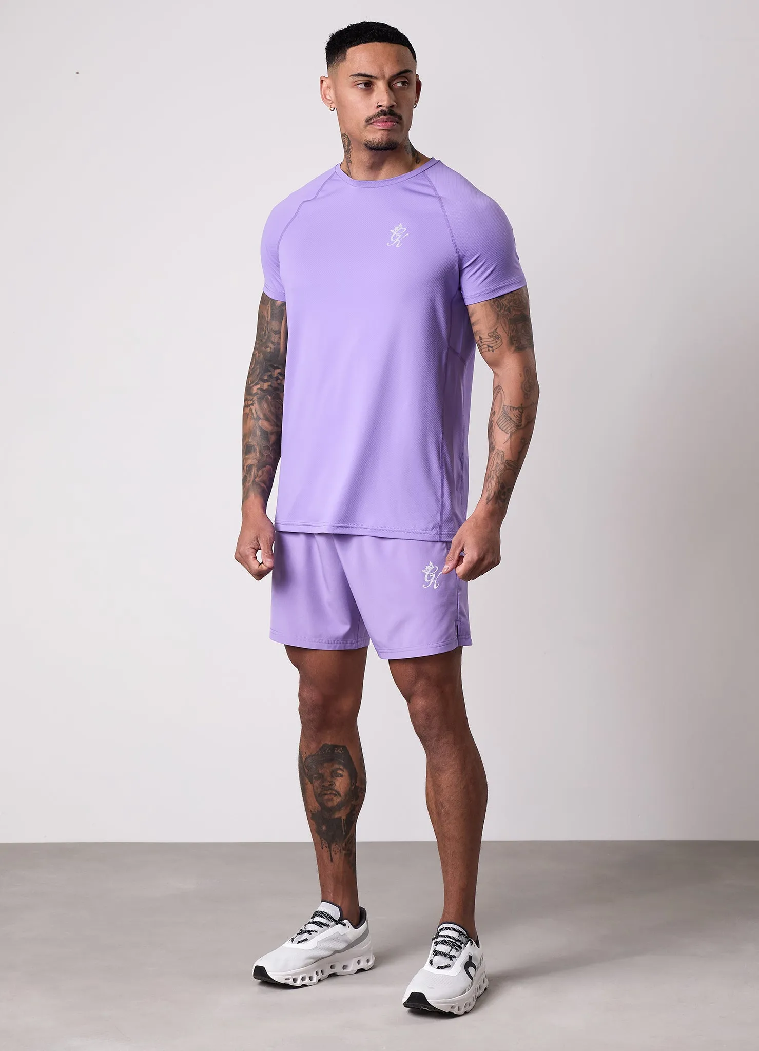 Gym King Energy Tee - Violet sold by The Gym King product image thumbnail 5