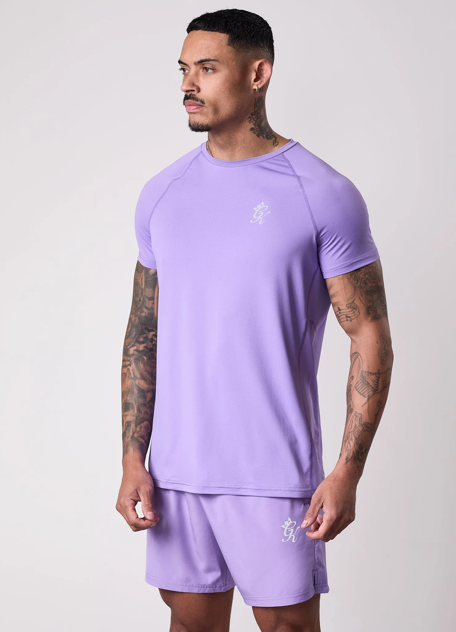 Gym King Energy Tee - Violet sold by The Gym King