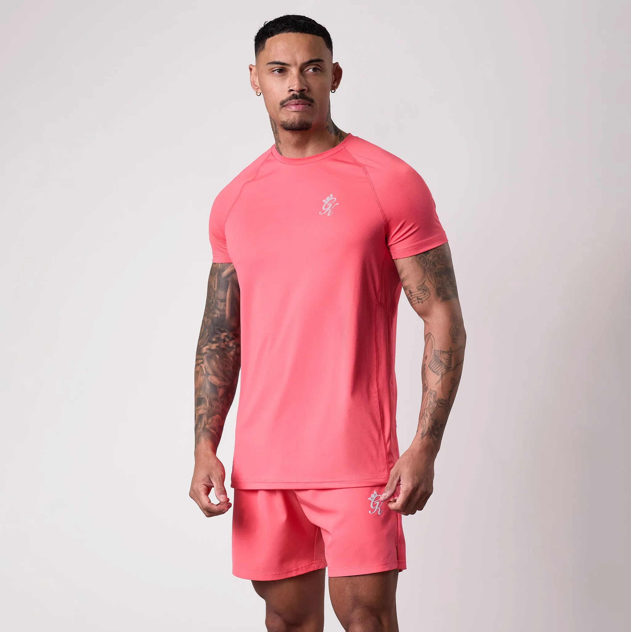 Gym King Energy Tee - Coral sold by The Gym King product image thumbnail 2