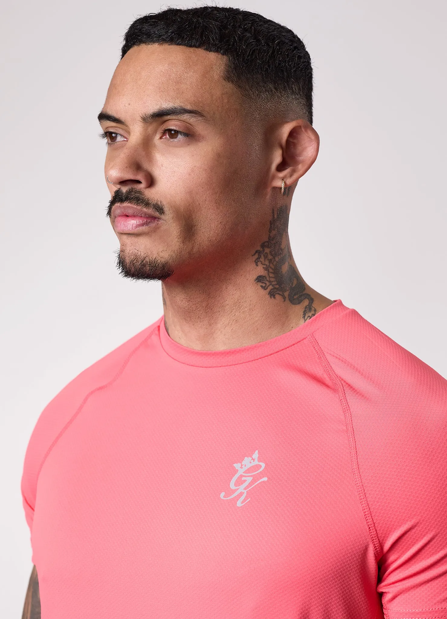 Gym King Energy Tee - Coral sold by The Gym King product image thumbnail 4