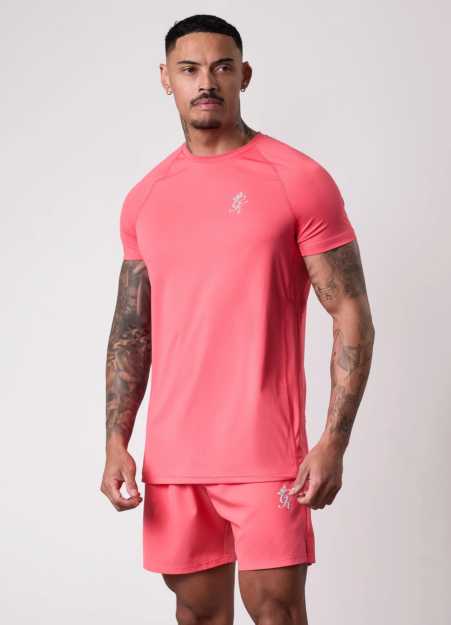 Gym King Energy Tee - Coral sold by The Gym King