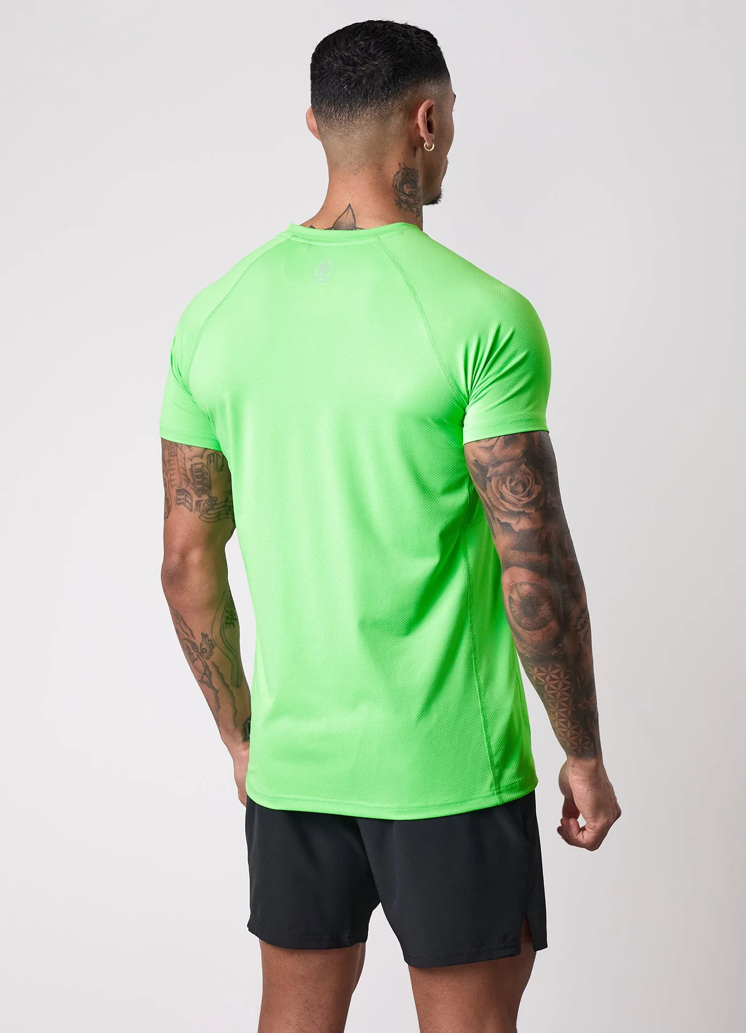 Gym King Energy Tee - Kiwi Green sold by The Gym King product image thumbnail 3
