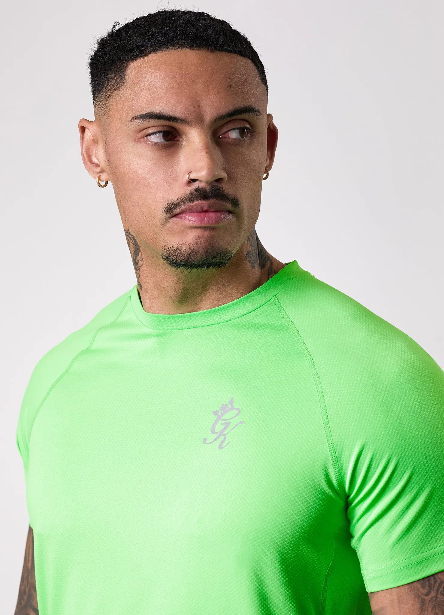 Gym King Energy Tee - Kiwi Green sold by The Gym King product image thumbnail 4