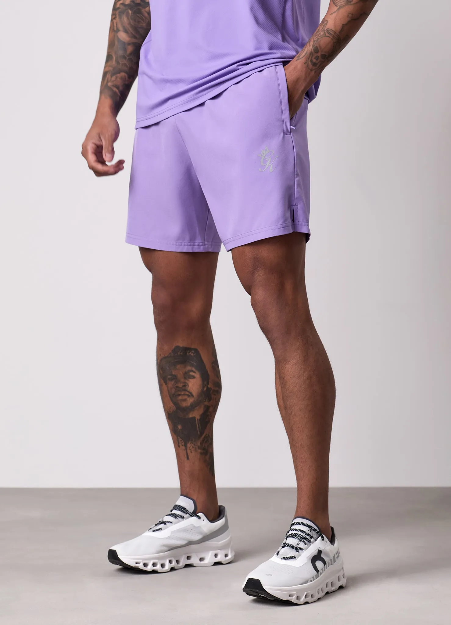 Gym King Energy 6" Short - Violet sold by The Gym King