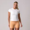 Gym King 365 Built-In Bra Tee - White sold by The Gym King
