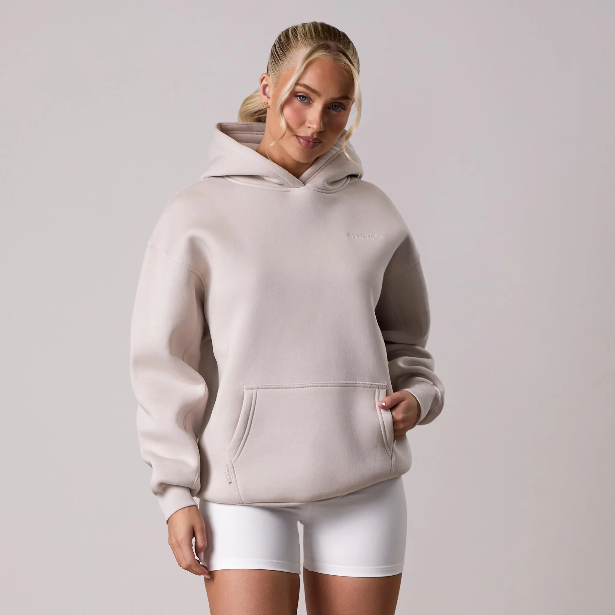 Gym King 365 Relaxed Fit Hood - Pebble sold by The Gym King product image thumbnail 2