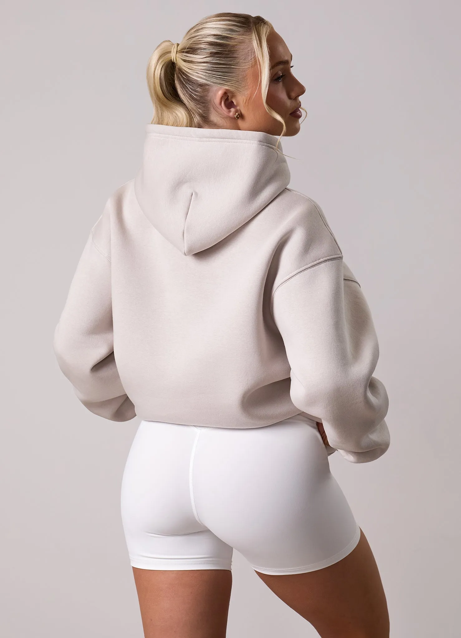 Gym King 365 Relaxed Fit Hood - Pebble sold by The Gym King product image thumbnail 3