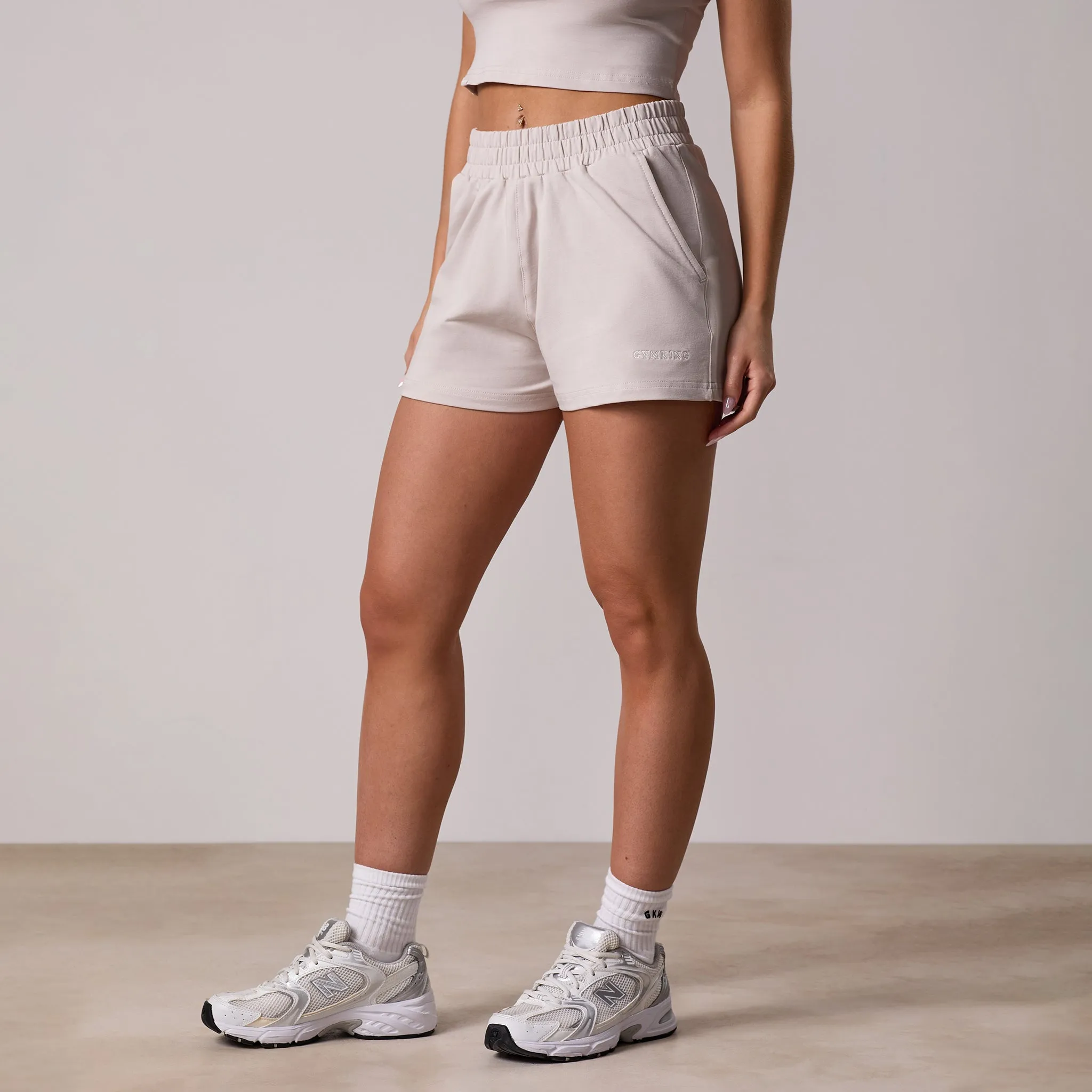 Gym King 365 Jersey Short - Pebble sold by The Gym King product image thumbnail 2