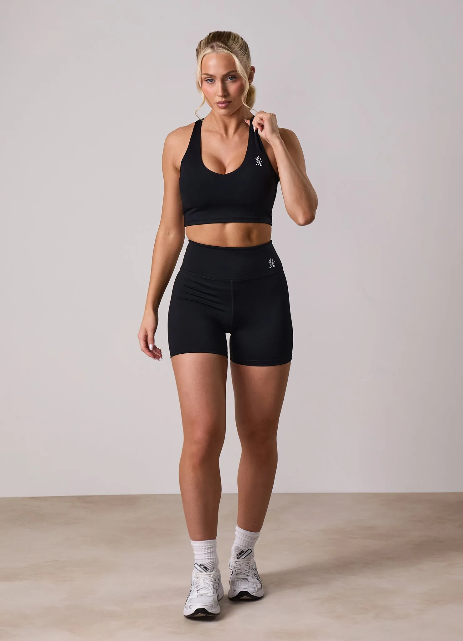 Gym King 365 V-Neck Tank - Black sold by The Gym King product image thumbnail 5