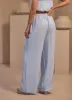 Gym King Signature Woven Trousers Petite - Fresh Blue sold by The Gym King