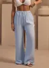 Gym King Signature Woven Trousers Petite - Fresh Blue sold by The Gym King