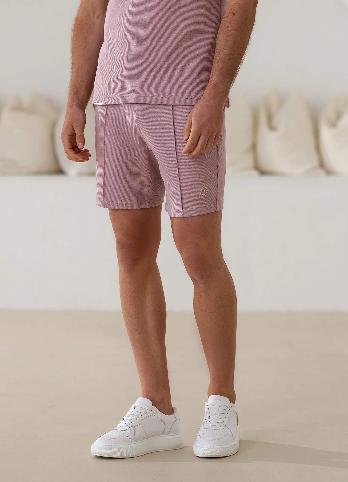 Gym King Portals Texture Short - Dusky Pink sold by The Gym King product image thumbnail 4