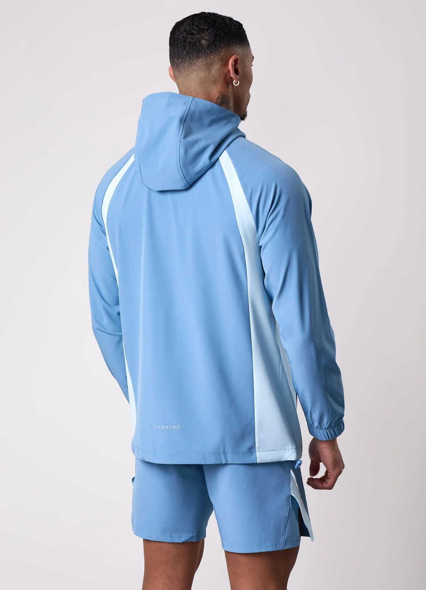 Gym King Flex 2.0 Woven Hood - Iced Aqua/Coastal Blue sold by The Gym King product image thumbnail 3