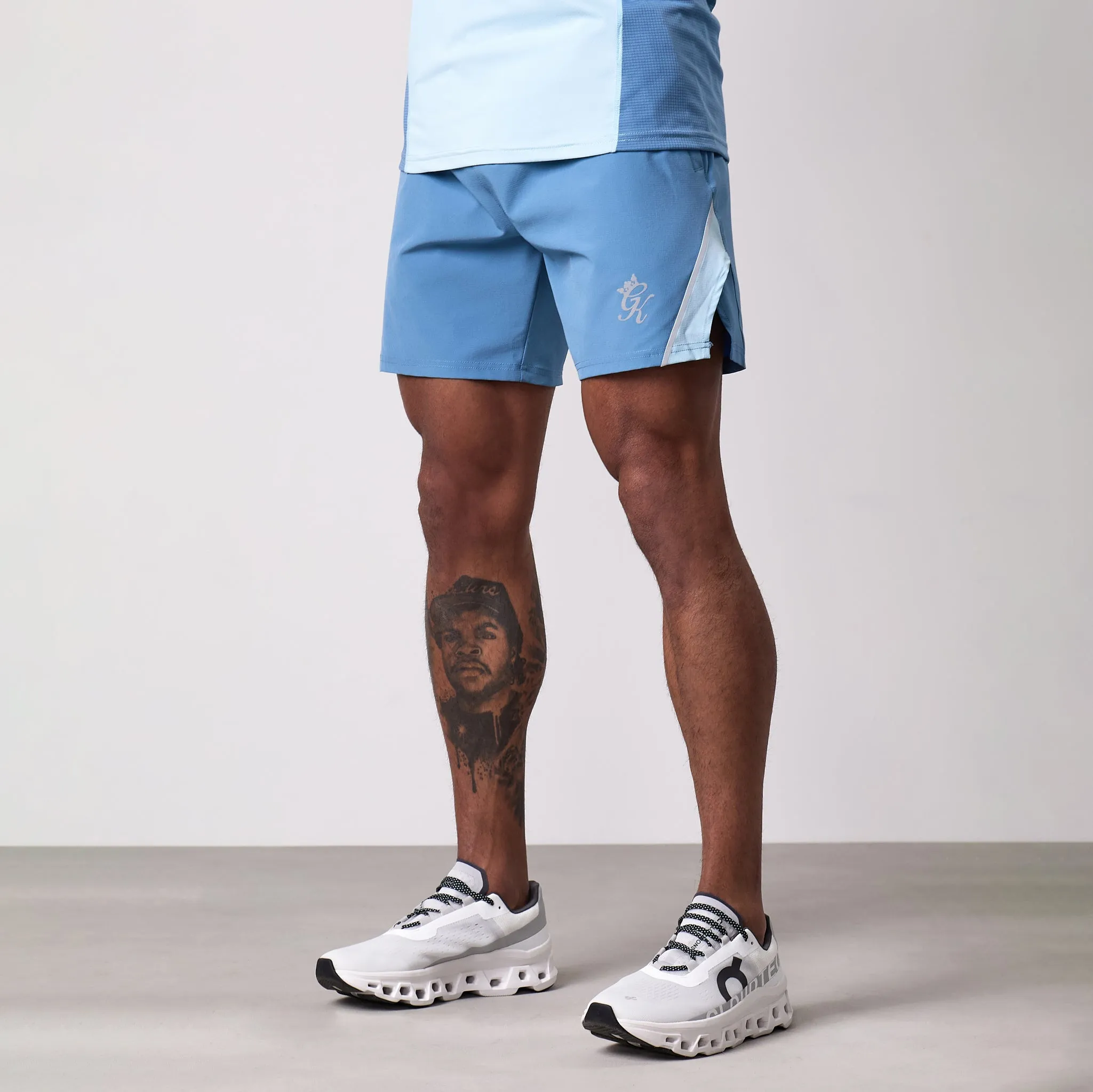 Gym King Flex 2.0 Short - Iced Aqua/Coastal Blue sold by The Gym King product image thumbnail 2
