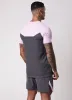 Gym King Flex 2.0 Tee - Dusky Lilac/Graphite sold by The Gym King