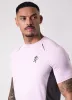 Gym King Flex 2.0 Tee - Dusky Lilac/Graphite sold by The Gym King
