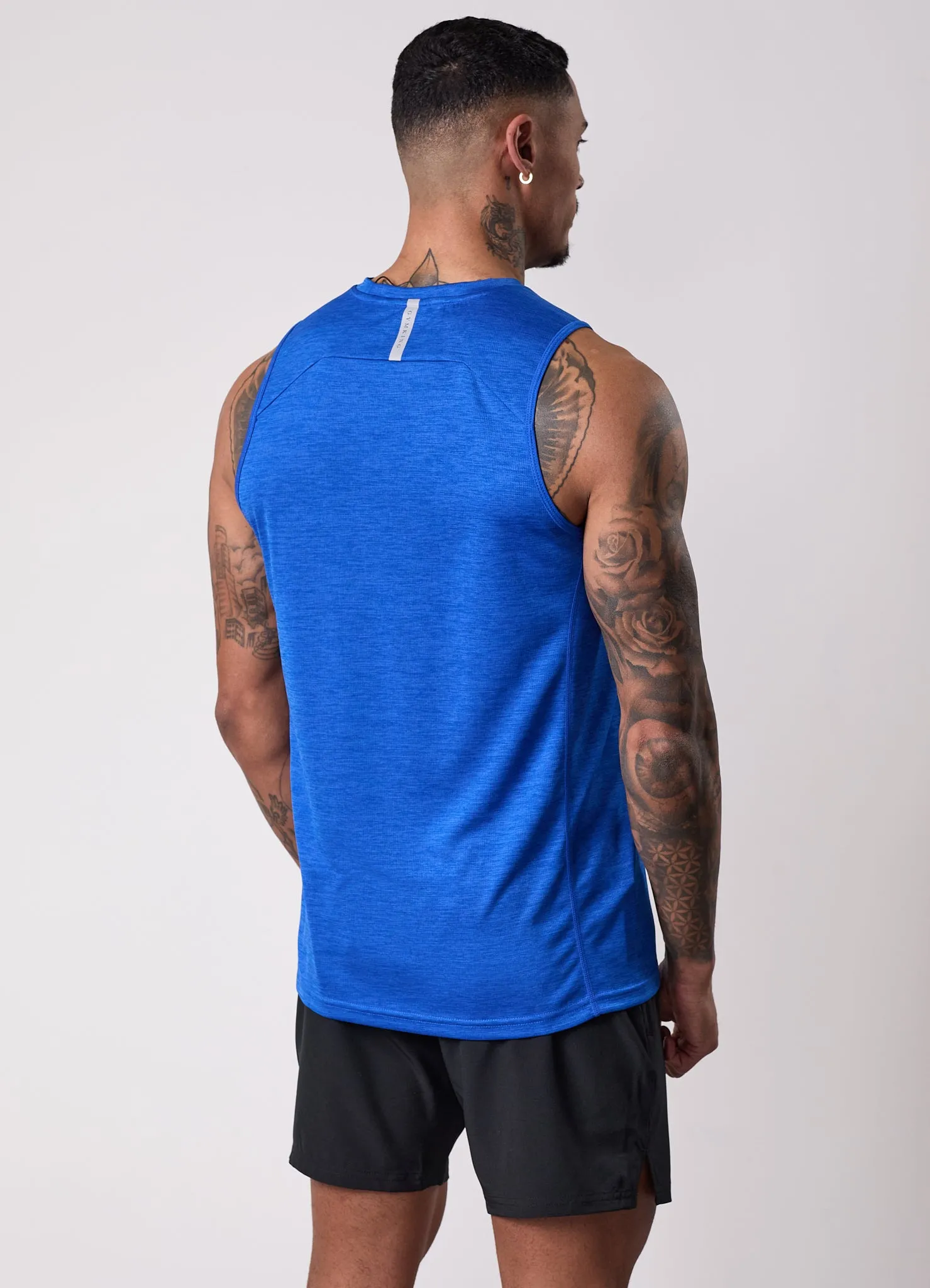 Gym King Element Vest - Sonic Blue sold by The Gym King product image thumbnail 4
